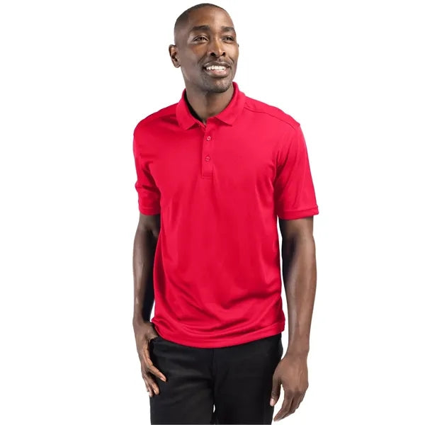 Clique Spin Solution-dyed Performance Pique Mens Polo