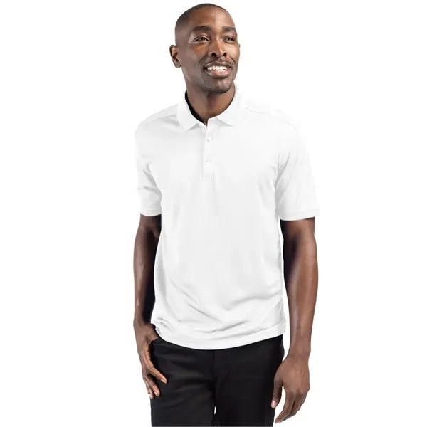 Clique Spin Solution-dyed Performance Pique Mens Polo