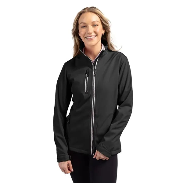 Clique Telemark Recycled Stretch Softshell Womens Full Zi...