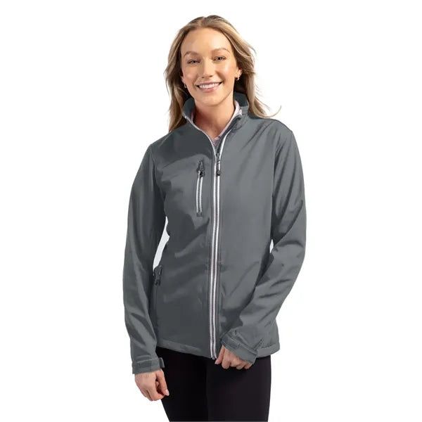 Clique Telemark Recycled Stretch Softshell Womens Full Zi...