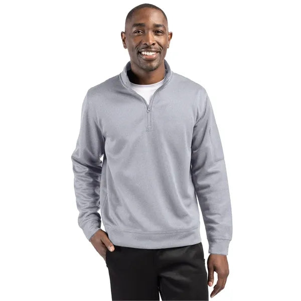 Clique Lift Solution-dyed Performance Unisex Half Zip Swe...