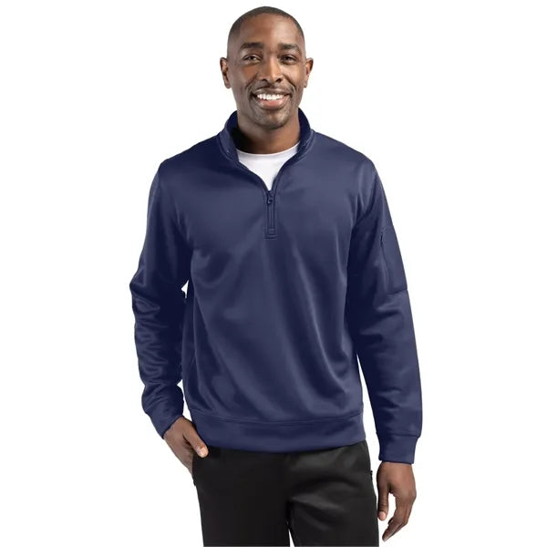 Clique Lift Solution-dyed Performance Unisex Half Zip Swe...