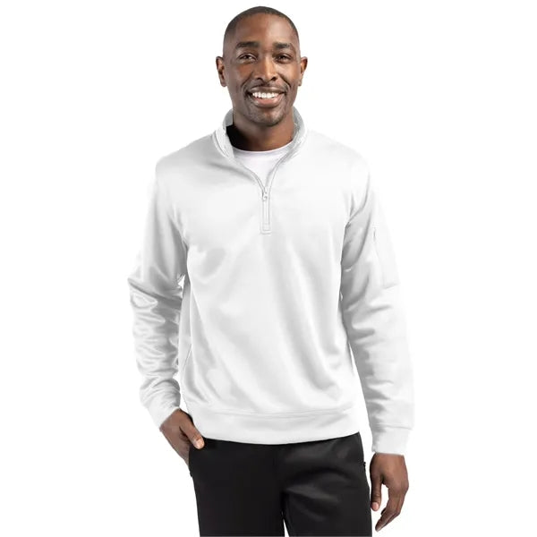 Clique Lift Solution-dyed Performance Unisex Half Zip Swe...