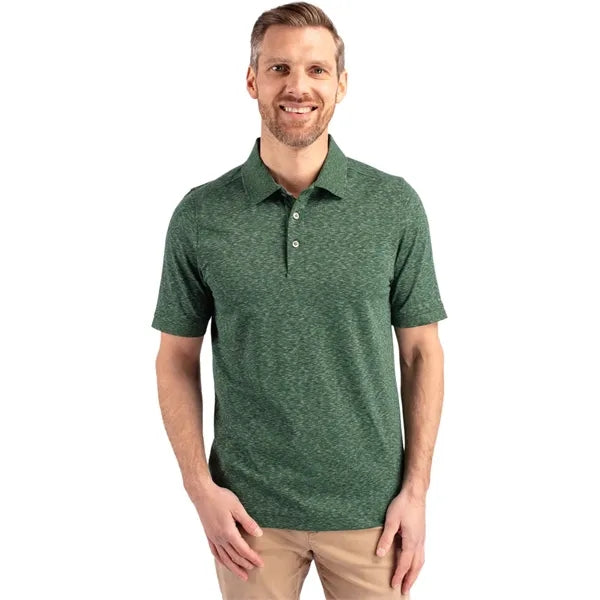 Cutter & Buck Advantage Tri-Blend Space Dye Mens Polo