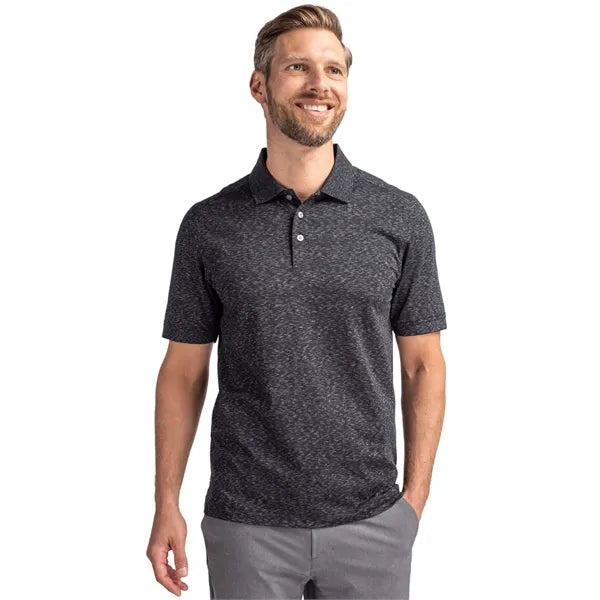 Cutter & Buck Advantage Tri-Blend Space Dye Mens Polo
