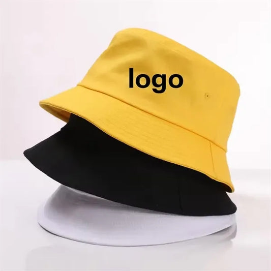 Unisex Outdoor 100% Cotton Bucket Caps