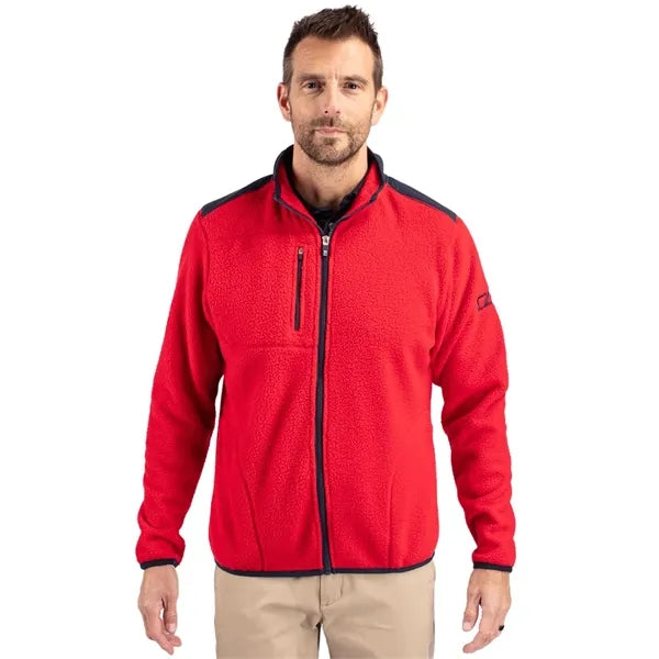 Cutter & Buck Cascade Epic Comfort Recycled Sherpa Fleece...
