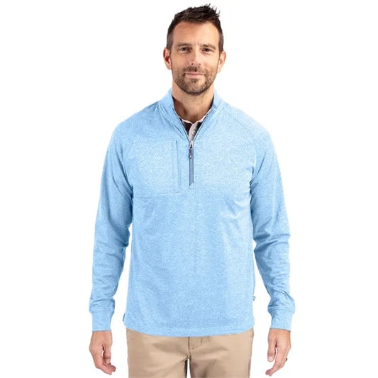 Cutter & Buck Adapt Eco Knit Heather Recycled Mens Big & ...