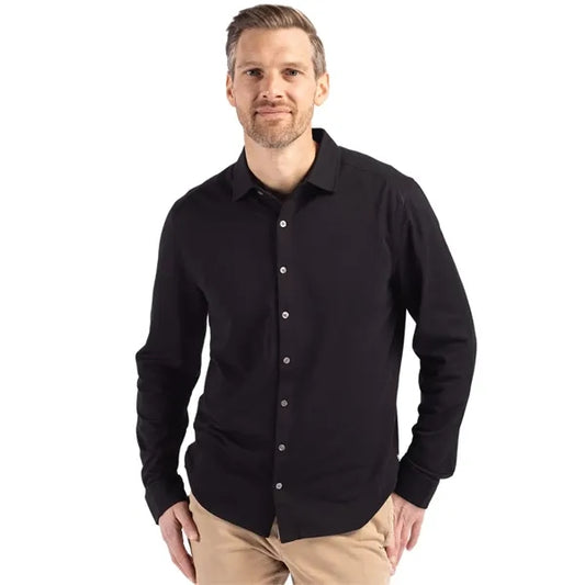 Cutter & Buck Advantage Recycled Cotton-Blend Pique Mens ...