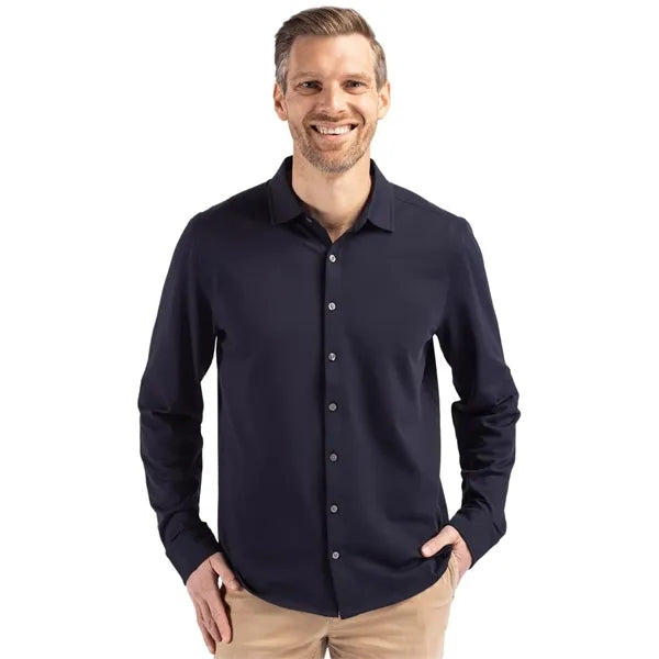 Cutter & Buck Advantage Recycled Cotton-Blend Pique Mens ...
