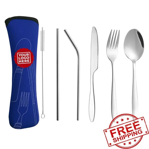 Stainless Steel Tableware Seven-piece Set