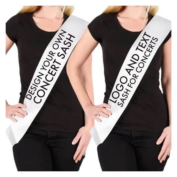 Pageant Satin Sash