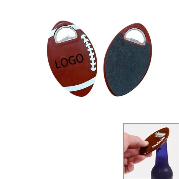 Sports Football Coaster Bottle Opener