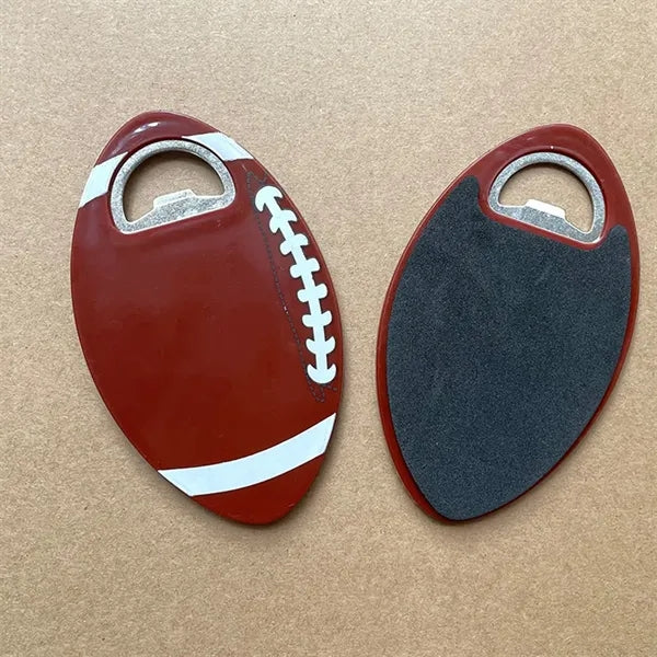 Sports Football Coaster Bottle Opener