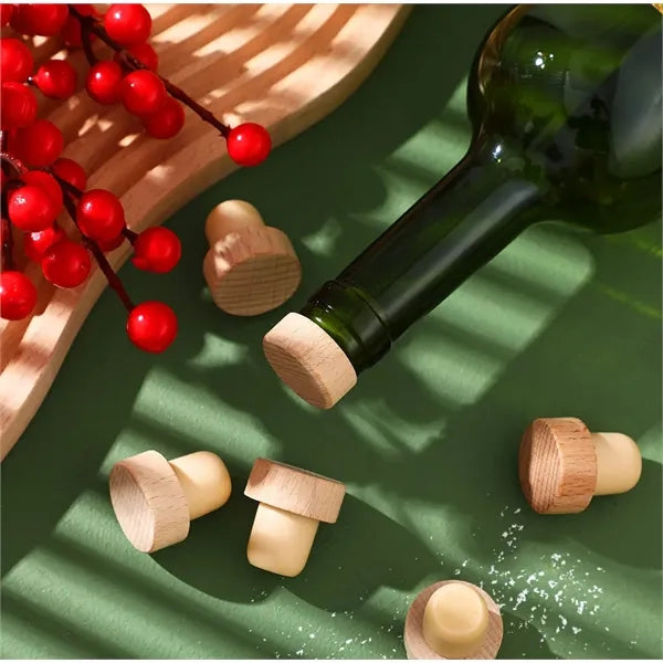 Natural Wood Wine Stopper Cork
