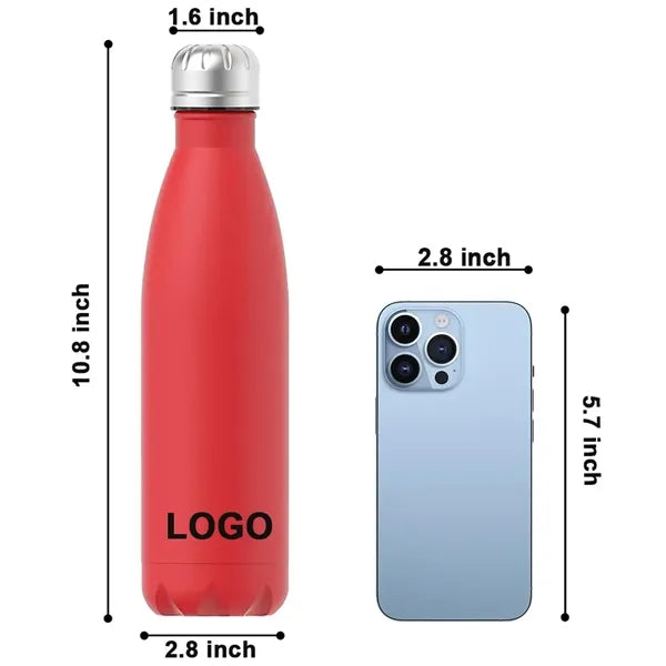 17oz Stainless Steel Insulated Water Bottles