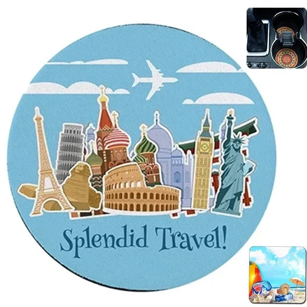Full Color Neoprene Drink Coaster
