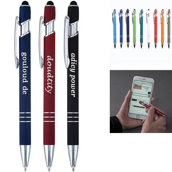 2 in 1 Touch Screen Pen Stylus Ballpoint