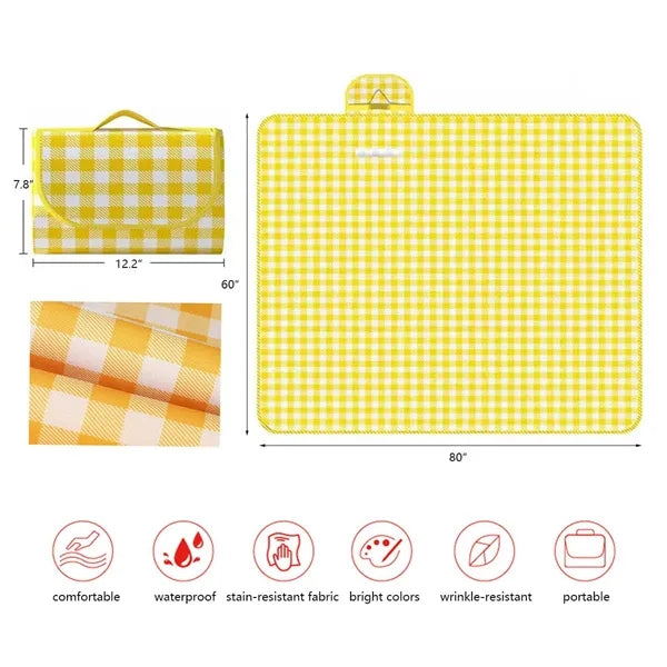 Extra Large Picnic Blanket Foldable Waterproof Sand Mat