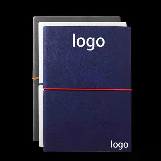 Refillable PU Softcover Notebook Elastic Closing Band