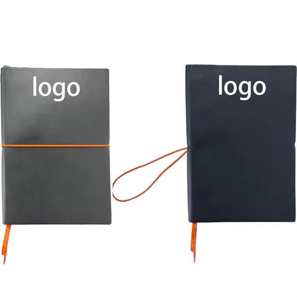 Refillable PU Softcover Notebook Elastic Closing Band