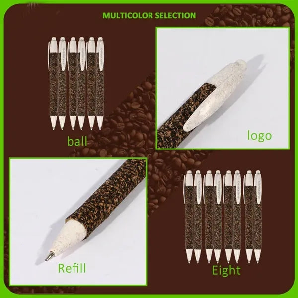 Eco Coffee Grounds Pen