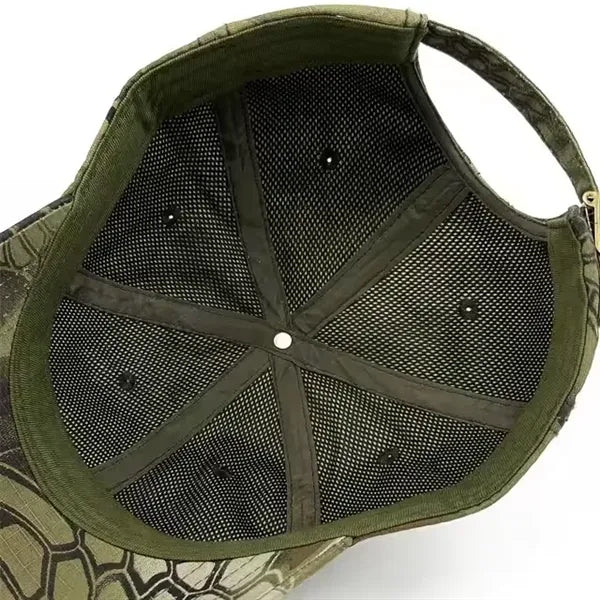 Structured Camouflage Caps