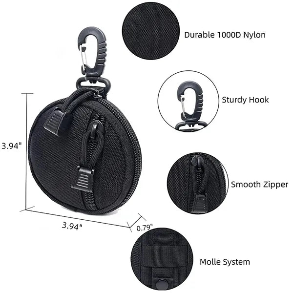 Multifunctional Small Round Bag