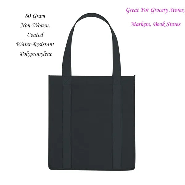 80 GSM Non-Woven Grocery Tote Bag 8"x12"x13"