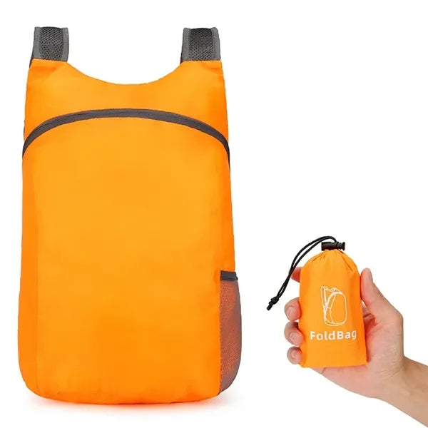 Outdoor Ultralight Waterproof Nylon Foldable Camp Backpack