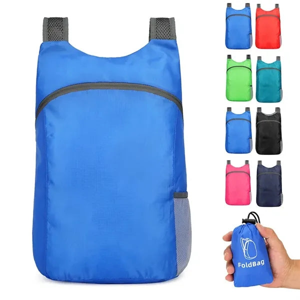 Outdoor Ultralight Waterproof Nylon Foldable Camp Backpack