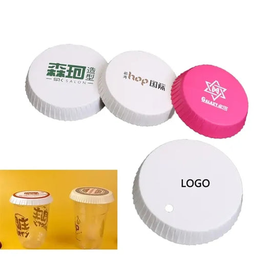 Imprint Round Disposable Eco-Friendly Hotel Paper Lid