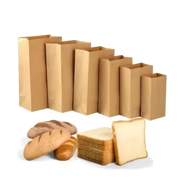 Eco Friendly Greaseproof Takeaway Food Packing Paper Bag