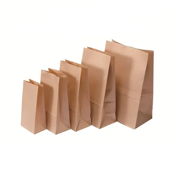 Eco Friendly Greaseproof Takeaway Food Packing Paper Bag