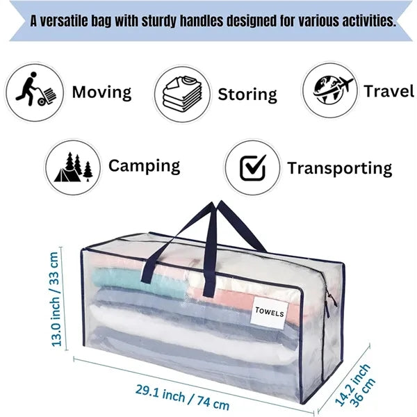 Heavy Duty Extra Large Clear Moving Bag