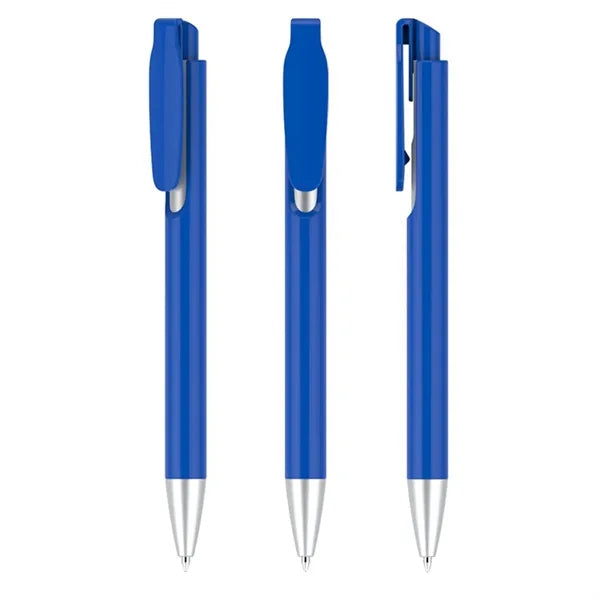 Plastic Clip Retractable Ballpoint Pen