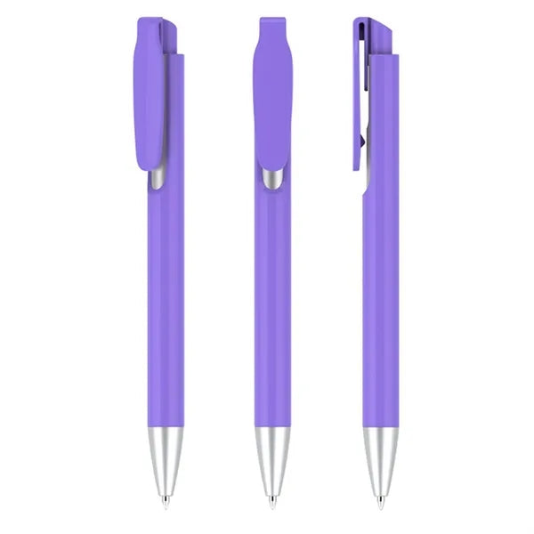 Plastic Clip Retractable Ballpoint Pen