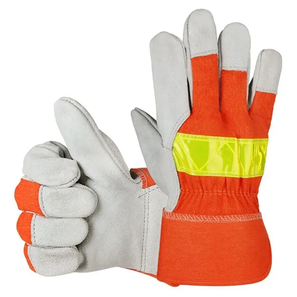 Welding Gloves w/ Reflective Strap