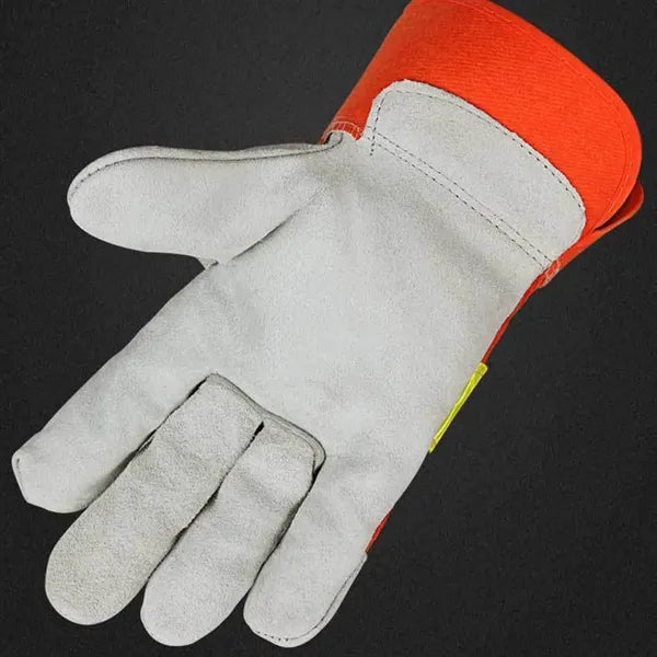 Welding Gloves w/ Reflective Strap