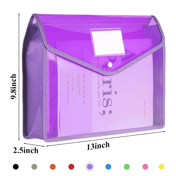 Plastic File Folders Envelope