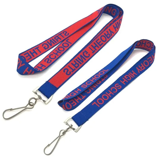 Jacquard Polyester Custom Lanyard