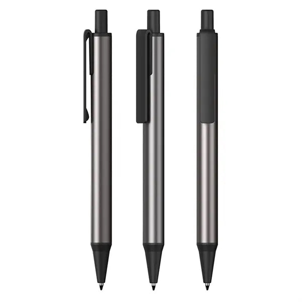 Multi Color Metal Ballpoint Pen with Plastic Clip