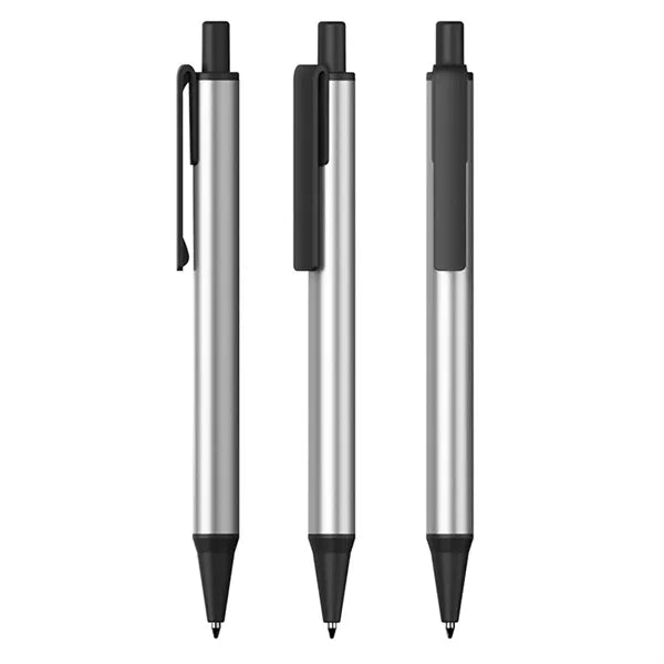 Multi Color Metal Ballpoint Pen with Plastic Clip