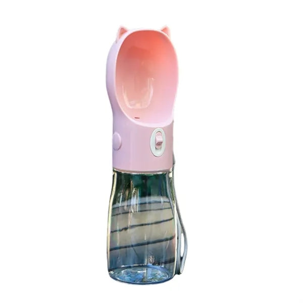 Portable Dog Water Bottle Puppy Bowl Pet Travel Drinking Cup