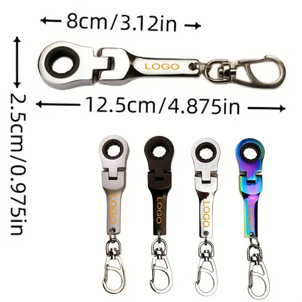10mm Ratchet Wrench Keychain