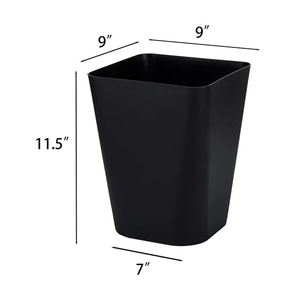 3.2 Gallon Plastic Wastebasket Trash Can