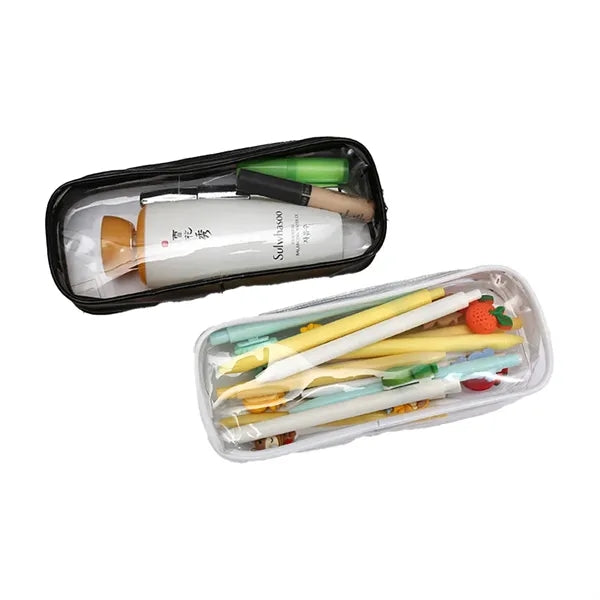 Transparent PVC Pencil Case for Students