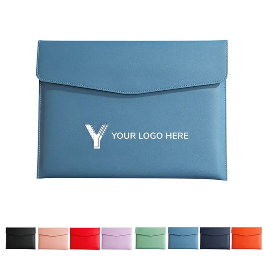 Pu Leather A4 Handheld Folder