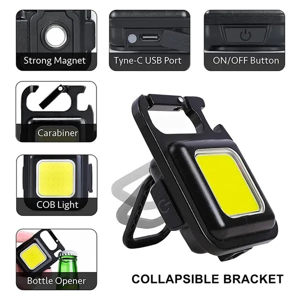 Extra Mini Magnet COB Emergency Light with Bottle Opener