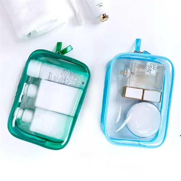 Clear Travel Toiletry Bag, Cosmetic Storage Pouch